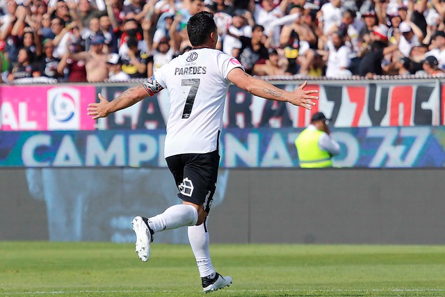 Colo Colo ganó el Superclásico y Paredes se convirtió en goleador histórico en Primera División
