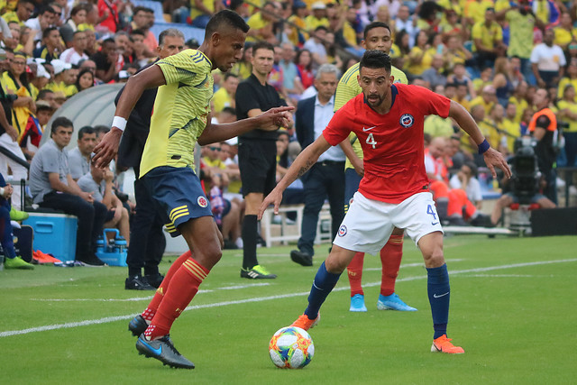 La Roja no pudo superar a Colombia y arrastra siete encuentros sin victorias