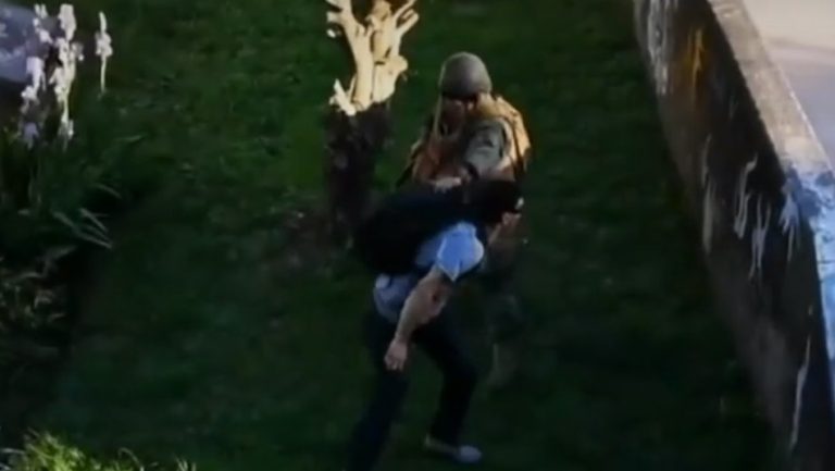 Detienen a militar que disparó en las piernas a manifestante en Concepción