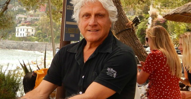 Óscar Lolo Peña impresionó a todos al hablar muy fluido el italiano