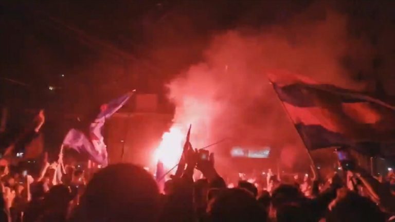 Municipalidad de Providencia se querellará tras destrozos provocados por hinchas de la 