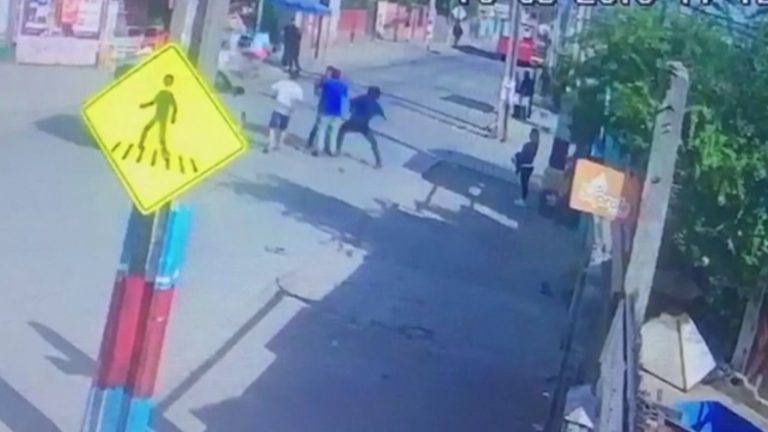 Riña entre barristas de la 