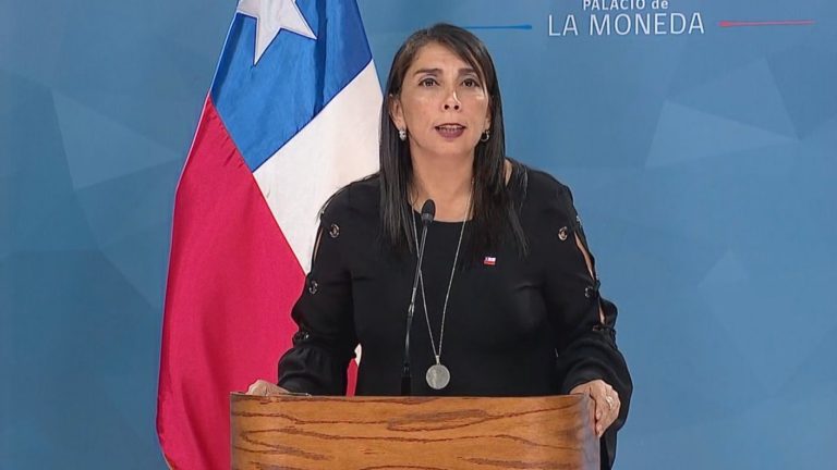 Vocera de gobierno por incidentes en el centro de Santiago: 