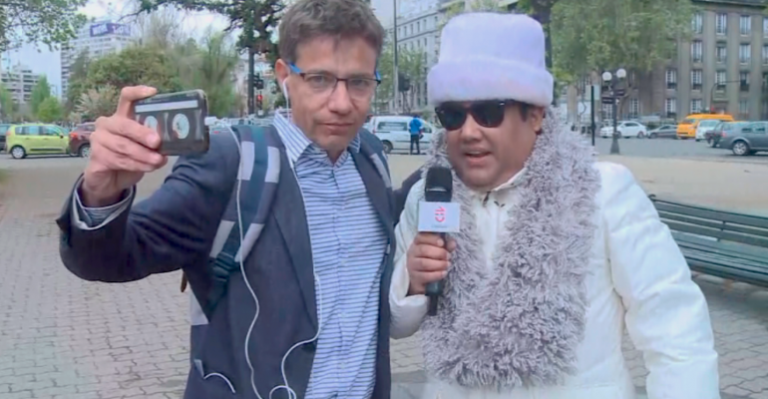 ¿Colapsó Santiago? Pablo Zúñiga y Nacho Pop hicieron reír con extraño despacho en vivo