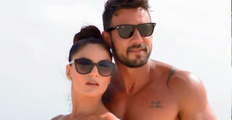 Esta es la romántica historia de amor de Fabricio Vasconcelos y Mariela Román