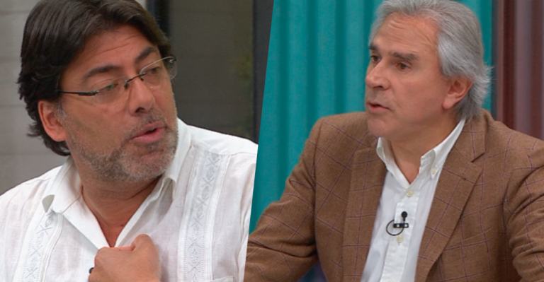 Daniel Jadue e Iván Moreira se enfrentaron en una tensa discusión