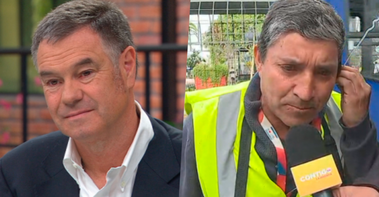 Sapito de las micros se emocionó al reencontrarse con Manuel José Ossandón