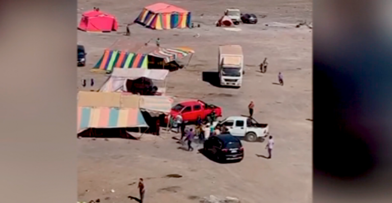 Hombres armados atacaron campamento gitano en Antofagasta