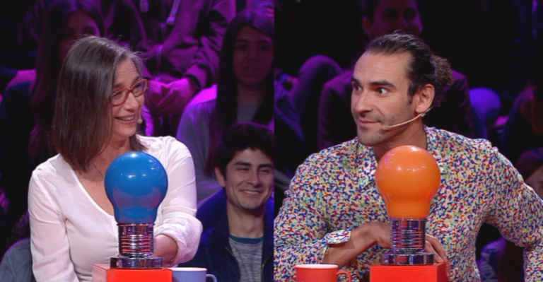 Pablo Cerda y Katty Kowaleczko hicieron reír con esta fallida jugada