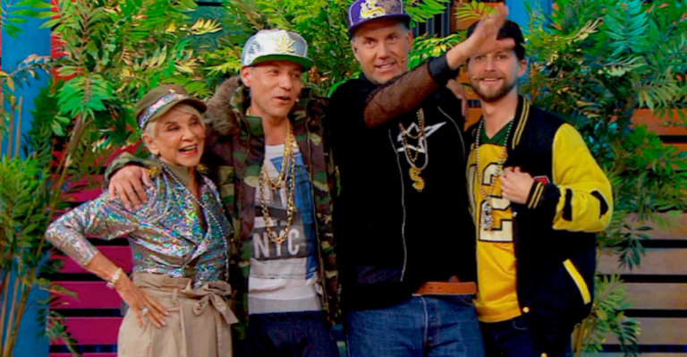 Panel de Viva la Pipol sorprendió con divertidos atuendos reggaetoneros