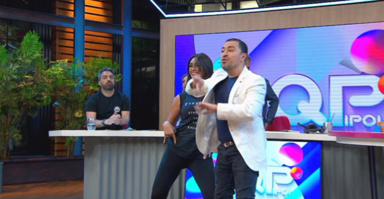 Pamela Díaz se la jugó repitiendo baile realizado en SQP el año 2006