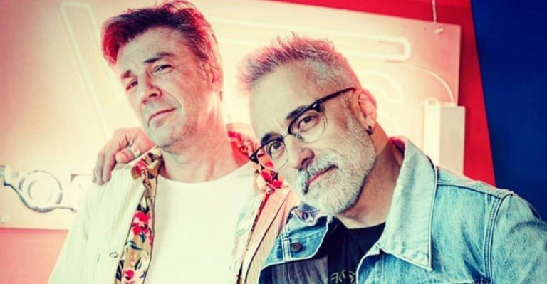 Yann Yvin y Sergi Arola disfrutaron como niños pequeños este entretenido momento