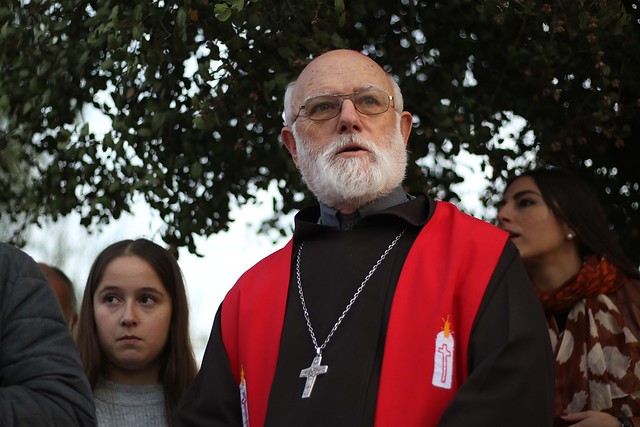 Celestino Aós y situación en Chile: 