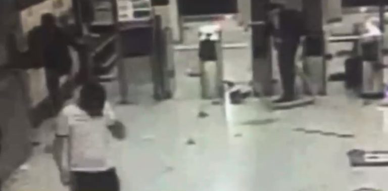 Menor acusado de provocar incendio en estación Pedreros quedó con internación provisoria