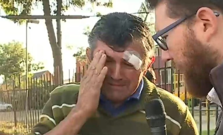 “No hay respeto con la gente mayor”: Vecino resultó herido en medio de violenta jornada en Lo Hermida