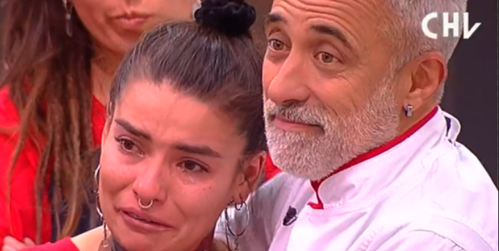 Sergio Arola consoló a Paulina Figueroa tras explotar en llanto en el Discípulo del Chef