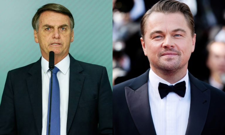 Jair Bolsonaro acusa a Leonardo DiCaprio de financiar incendios en la Amazonía
