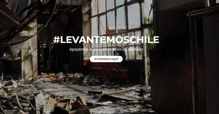 Desafío Levantemos Chile inició campaña para ayudar a pequeños empresarios afectados por saqueos