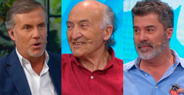 Así fue el emotivo reencuentro de Felipe Vidal y Pollo Valdivia con profesor del Instituto Nacional