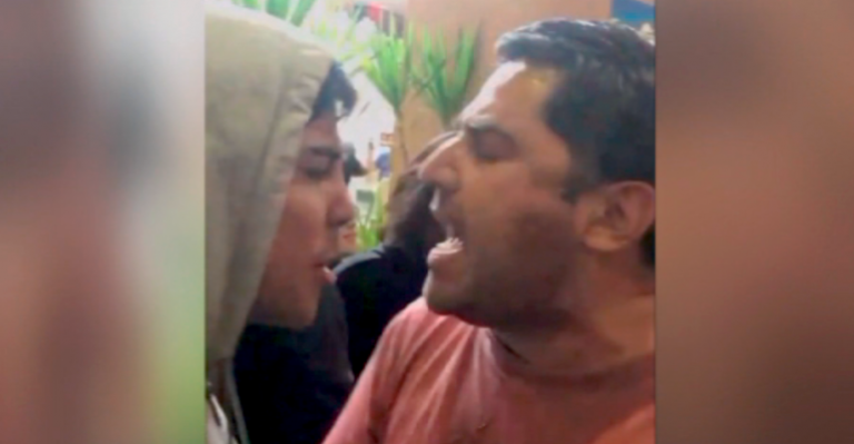 Nueva manifestación en La Dehesa terminó con agresiones e insultos