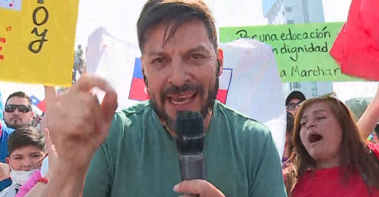 Paro Nacional: Rafael Cavada se emocionó por historia de manifestantes en Plaza Italia