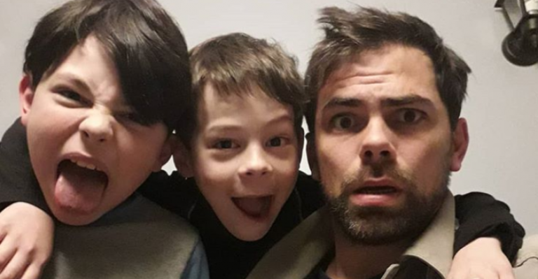 Pipo Gormaz revolucionó las redes sociales al cocinar con sus pequeños hijos