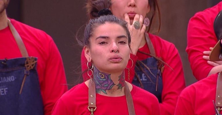 Paulina Figueroa no pudo contener las lágrimas ante la presencia de Naná en El Discípulo del Chef