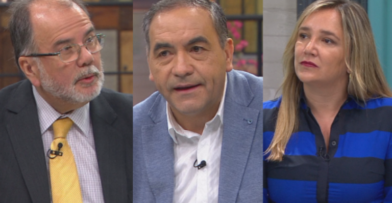 Panel de políticos tuvieron tenso debate sobre cambios en la Constitución y manifestaciones ciudadanas