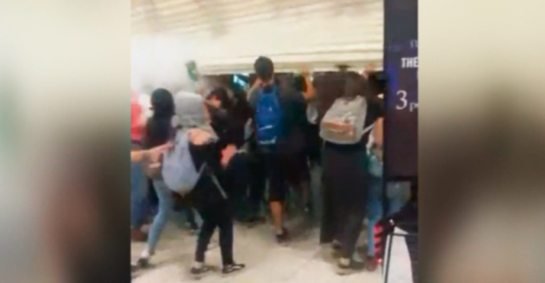 Jóvenes protagonizaron nueva protesta en mall Parque Arauco
