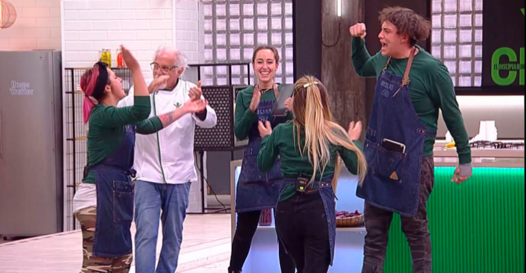 Estas fueron las reacciones del equipo verde luego del triunfo en la prueba por la inmunidad