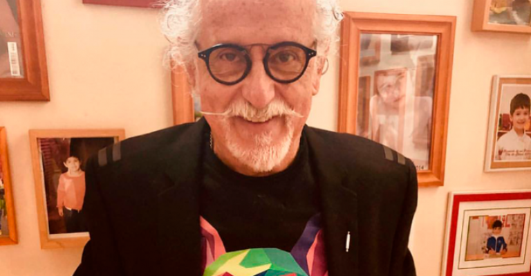 Ennio Carota compartió en redes sociales tierna foto de su perro disfrazado