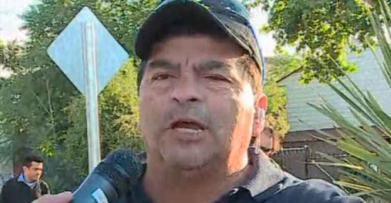 Hombre relató dramática situación de vecinos de La Cisterna tras saqueos y desmanes