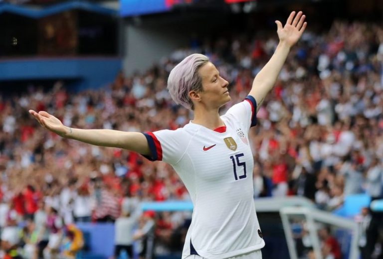 Rapinoe se llevó su primer Balón de Oro y Messi superó a Cristiano Ronaldo
