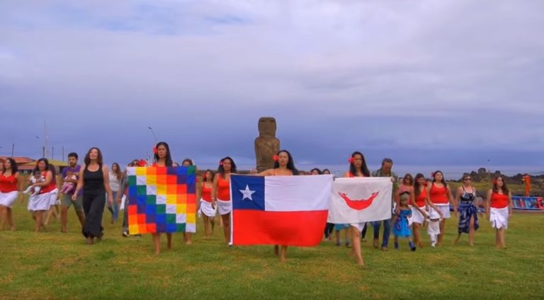 Artistas lanzan nueva versión de “El derecho de vivir en paz” en Rapa Nui