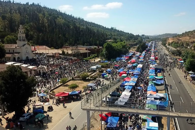 Cerrarán Ruta 68 para facilitar desplazamiento de peregrinos a Lo Vásquez