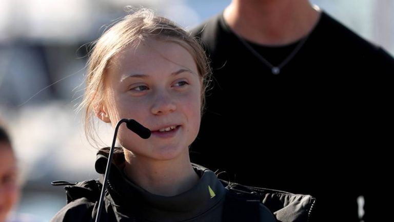 Greta Thunberg llegó a Madrid para sumarse a la COP25