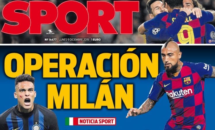 ¿Se acaba su ciclo en Barcelona? Vidal es protagonista de portada en España