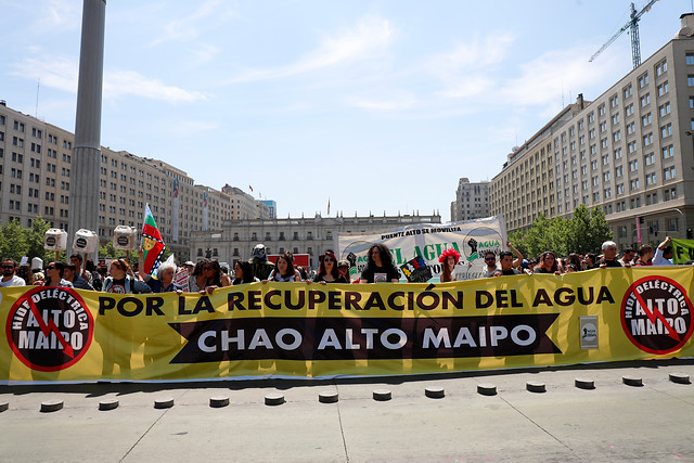 Alto Maipo: Presentan demanda por convenio entre AES Gener y Aguas Andinas