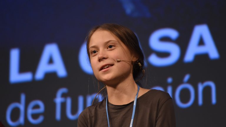 Greta Thunberg entre las 10 personas más influyentes de la ciencia en 2019