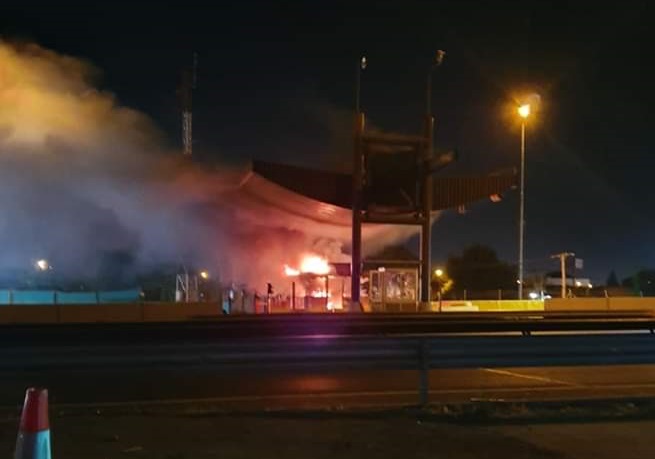 Queman 3 casetas del peaje Rinconada de la Autopista del Sol: Llevan menos de 24 horas habilitadas