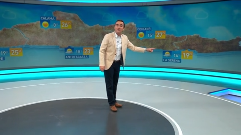 Alejandro Sepúlveda y el pronóstico del tiempo para este lunes 30 de diciembre