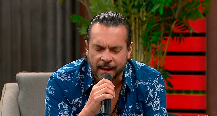 Mauricio Jürgensen mostró su increíble talento vocal junto a Jean Philippe Cretton