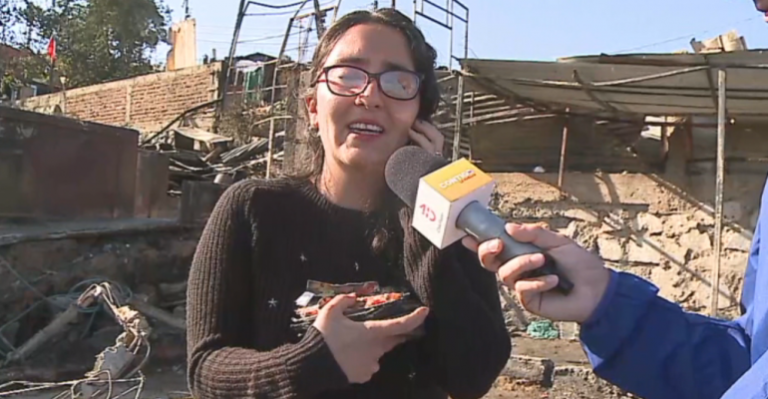 Incendio en Valparaíso: Michelle Córdova solo pudo rescatar fotos de su hermano fallecido