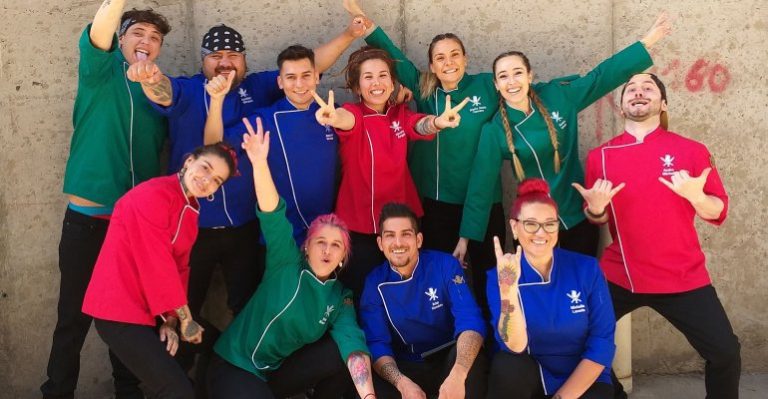 Asi celebraron los participantes de El Discípulo del Chef por triunfo de Miel Blanca