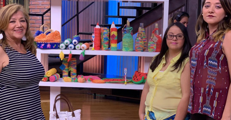 Crearte: El emprendimiento de inclusión que sorprendió en la feria navideña de Sabingo