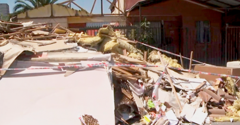 Hombre quedó con 80% de su cuerpo quemado tras explosión de gas en Quilicura