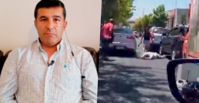 Impactante video: Mujer golpeó a conductor con un fierro