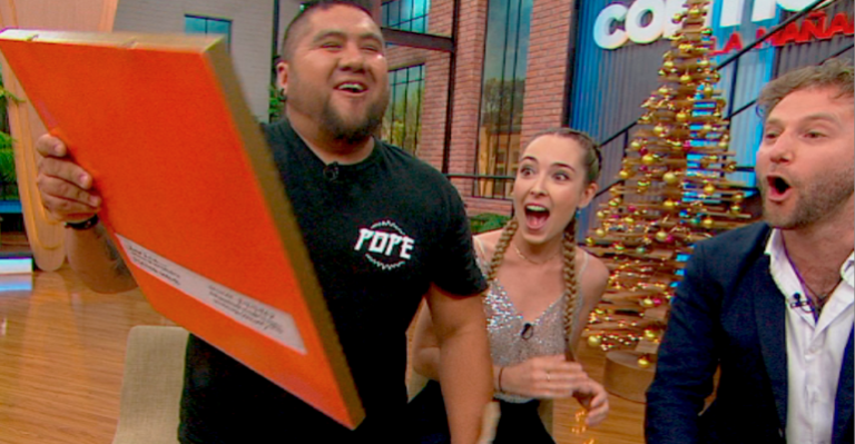 El inesperado regalo que recibió Cristián “Pope” Olivares de fanático de El Discípulo del Chef