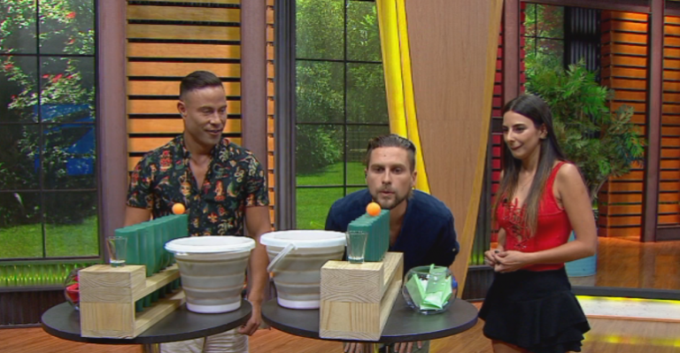 Daniela Castillo y Rodrigo Díaz participaron de un especial juego en Tu Vida Tu Historia