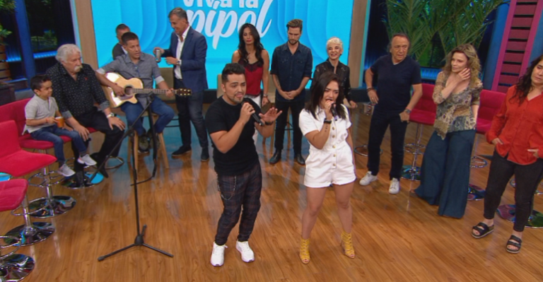 Vian Jovi y Megapuesta cantaron sus mejores éxitos en la despedida de Viva la Pipol
